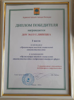Городской конкурс «Организация высокой социальной ответственности». Городской конкурс «Организация высокой социальной ответственности».