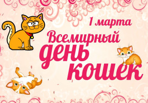 Всемирный День кошек Всемирный День кошек.