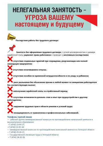 Нелегальная занятость Нелегальная занятость.
